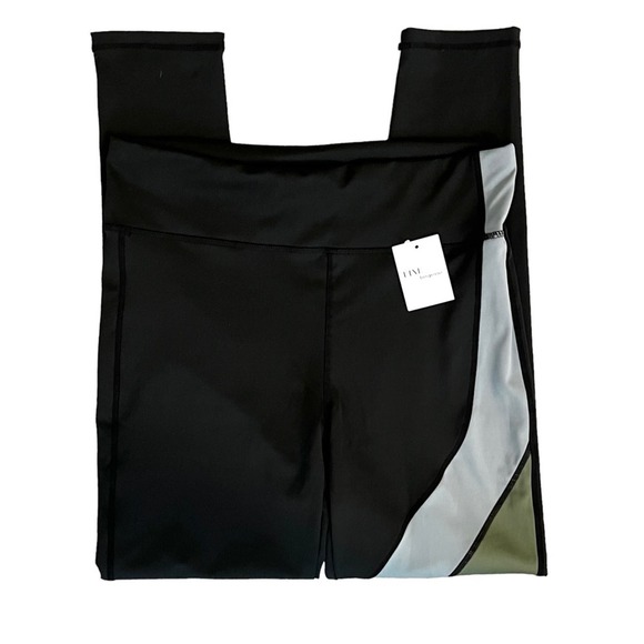 TWO PAIR Women’s Athletic Workout Leggings Pants XL New With Tags - Picture 3 of 10